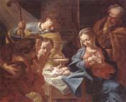 unknow artist The adoration of the shepherds china oil painting image
